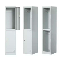 Casier en acier autoportant, direct usine, pour salle de sport, chambre, vestiaires, unité de rangement, durable, sécurisé, usage personnel, vente en gros