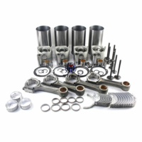 Kit de révision moteur 4JB1 2.8L 2.5L avec jeu complet de joints, coussinets de piston, chemises de cylindre, coussinets de vilebrequin et de bielle – Qualité OEM
