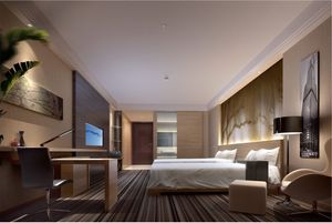 热卖酒店家具冰箱橱柜庭院坏房间家具现代 5 星级酒店 - Product Image 2