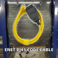Cable Universal ENET RJ45 OBD2 con 1 Año de Garantía, Lector de Códigos 12-24V para Herramienta de Diagnóstico de Vehículos, Transmisión de Datos E-SYS