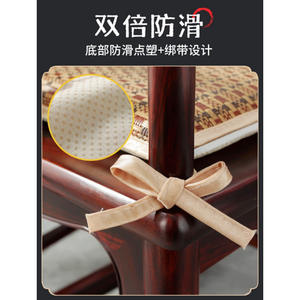 Cojín de asiento estilo chino SK, cojín de ratán refrescante para verano, cojín para sillón de madera maciza, para sala de estar, dormitorio, oficina - Product Image 4