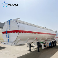 Nouvelle semi-remorque citerne à 3 essieux, capacité 45 000 litres, en acier, pour le transport de diesel, d'essence, de pétrole, de carburant, de mazout