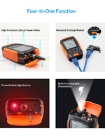 Testeur de puissance optique série APM50, source de lumière rouge, testeur de réseau tout-en-un, stylo lumineux, détecteur de fibre optique 4-en-1, fonction d'enregistrement