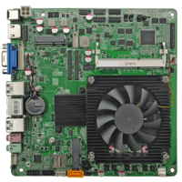 Placa Base Mini ITX IvyBridge PGA988 con Chipset HM77, Precio de Fábrica, Compatible con Core I3/i5/i7, 1 SATA, Placa Base Industrial