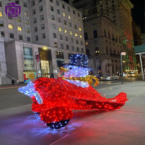 Prix d'usine : Lumière LED 3D motif avion avec couleur personnalisable et intensité réglable, indice de protection IP65, pour décorations de fêtes et aménagements paysagers - Product Image 5