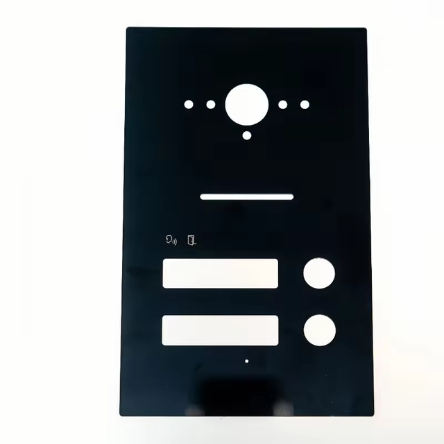 High Quality Custom Acrylic Front Printing Labels Touch Switch Control Panel Screen Overlay Printing Plastic Sheet Label
