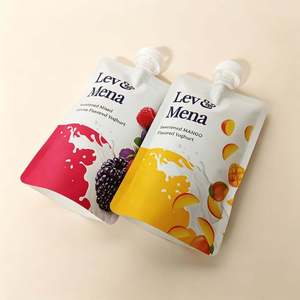 Bolsa con Boquilla Personalizable de Grado Alimenticio al por Mayor, 100 Unidades de 250ml, para Yogur, Puré de Frutas, Golosinas para Mascotas, Bayas Mixtas - Product Image 4