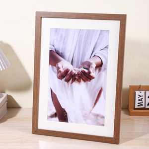 Vintage Wooden <strong>Frame</strong> Creative Pine Wood Eco-friendly <strong>A4</strong> Wall Hanging 4K Digital <strong>Printed</strong> Photo <strong>Frame</strong> Horizontal Wooden <strong>Frame</strong> - Product Image 2