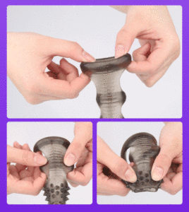 Cheap Reusable Soft TPE Time Delay Ejaculation <strong>Sex</strong> Toys Male Foreskin Cock Sleeve <strong>Penis</strong> Ring <strong>for</strong> Couple Men - Product Image 6