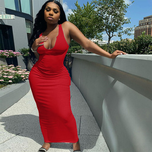 Women Clothing <b>Summer</b> Fashion <b>Long</b> <b>Dress</b> Women <b>Lady</b> Elegant Bodycon Sexy Womens Ribbed <b>Dresses</b> - Product Image 5