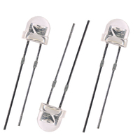 Diode LED DIP haute luminosité 3mm/5mm/8mm/10mm, échantillon gratuit disponible, rouge, jaune, vert, bleu, blanc, 3V, lampe électronique DIY LED
