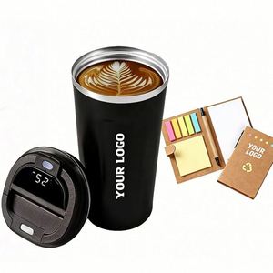 Custom Logo 380/510ml Led <b>Smart</b> Temperature Display Tumbler for Promo Business Gift Stainless Steel Travel Coffee Cup - Product Image 1