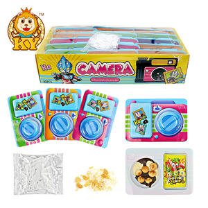 Wholesale Custom Camera Shape <strong>Chocolate</strong> Biscuit Ball with <strong>Popping</strong> <strong>Candy</strong> for Kids - Product Image 1