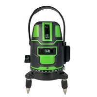Offre Spéciale 5 lignes faisceau vert rotatif haute précision sans fil auto-nivelant outil de niveau Laser à ligne croisée à 360 degrés