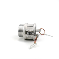 Adaptador de Acoplamiento HT para Tanque IBC, Rosca NPT/BSP Tipo B, Conector Rápido Camlock para Manguera de 3/4'' a 6'', Cuerpo de Plástico, Certificado CE