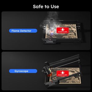 ATOMSTACK A20 Pro V2激光雕刻机20W，带R8旋转辊F4蜂窝板，用于个性化礼品名片 - Product Image 3