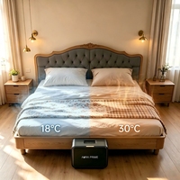 Surmatelas rafraîchissant à eau avec 8 fonctions similaires au sommeil et contrôle de température IA