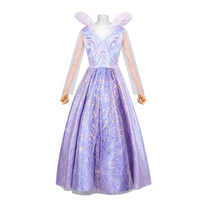 Glinda 2 Paillettenkleid Cosplay-Kostüm mit Krone für Halloween-Bühnenauftritte - Product Image 4