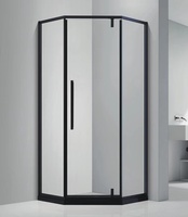 Diamant Vorm Goud Badkamer Douche Behuizingen Douche