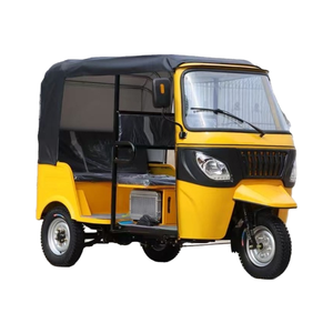 NOUVEAU Tricycle de transport de passagers et de marchandises fabriqué en Chine, avec side-car <span class=keywords><strong>moto</strong></span> 200cc, carrosserie fermée, motorisé, haute puissance, modèle haut de gamme Dudu Car - Product Image 4