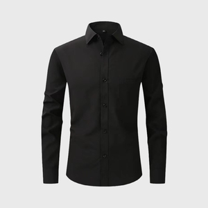 <span class=keywords><strong>Camisa</strong></span> <span class=keywords><strong>de</strong></span> <span class=keywords><strong>Vestir</strong></span> <span class=keywords><strong>de</strong></span> Manga Larga para <span class=keywords><strong>Hombre</strong></span>, Color Morado Real, Lisa, Estilo Casual <span class=keywords><strong>de</strong></span> Negocios, con Botones y Bolsillo, al por Mayor - Product Image 2