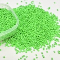 Masterbatch Vert à Effets Spéciaux, Colorant Métallique et Nacré, Qualité Premium pour Moulage, Qualité Alimentaire