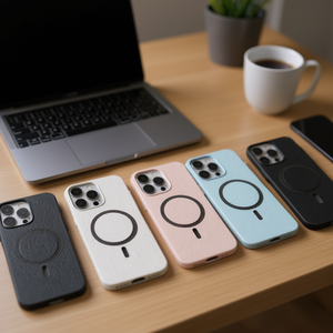 Custodia in Pelle con Anello Magnetico e Protezione Anti-Caduta per iPhone 16e - Product Image 3