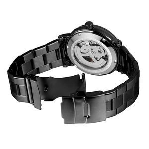 Reloj mecánico automático de lujo con correa de acero inoxidable de nuevo diseño ganador, relojes de pulsera luminosos para hombres - Product Image 5