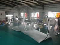 Populaire transparent dôme gonflable bulle tente igloo tente de camping
