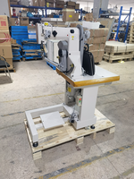 Machine à coudre diagonale pour la couture des côtés des chaussures, machine industrielle de couture de bordures et de semelles de chaussures, type assis
