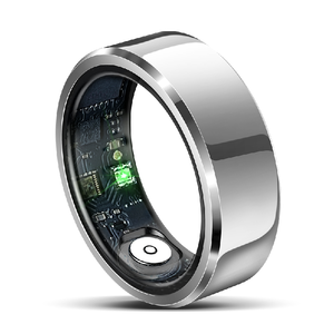 Thời Trang Thông Minh Vòng 5ATM Không Thấm Nước Vòng Tracker Heart Rate Máu Oxy Từ Xa Nhiếp Ảnh Nhẫn Thông Minh Mặc Cho Nam Giới Phụ Nữ - Product Image 1