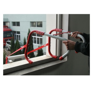 Échelle d'évacuation d'incendie moderne en alliage d'aluminium robuste pour utilisation par <span class=keywords><strong>camion</strong></span> Conception pliante de 3 étages Sécurité de lutte contre l'incendie d'urgence - Product Image 4