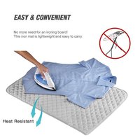 Laveuse matelassée portable sécheuse résistant à la chaleur planche à repasser couverture alternative couverture magnétique tapis de repassage couverture