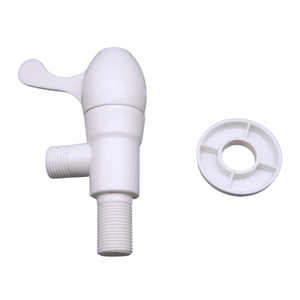 Válvula de Ángulo de Agua de Plástico DN15 con Asa en Forma de Tubo, Precio de Fábrica al por Mayor para Baño - Product Image 6