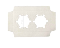 Boîte à Cupcake en papier personnalisée 2020, boîte à faveur de fête de mariage, emballage de gâteau, boîte à gâteau avec fenêtre en PVC transparent