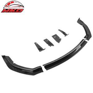 Convient pour Dodge Charger Widebody 2020-2023, lèvre de pare-chocs avant style IKON, noir brillant - Product Image 6