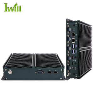 OEMカスタマイズN100インダストリアル組み込みPC <span class=keywords><strong>2</strong></span> RTL8111H 1000M LAN 6 COM DDR4インダストリアルミニPCデータ処理ストック用 - Product Image 1