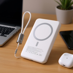 Banco de Energía NCC WS-T192BP Blanco de 5000mAh con Carga Rápida de 25W, Categoría de Producto: Bancos de Energía y Estaciones de Carga - Product Image 3