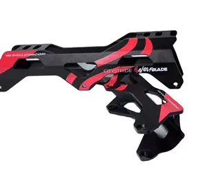 Telaio YSMLE 243 3x110mm per <span class=keywords><strong>Pattini</strong></span> in Linea Professionali a 3 Ruote, Ideale per Pattinaggio Urbano - Product Image 2