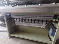 Halbautomatische Strickmaschine mit einfarbigem Kragen und 42 48 52 Zoll flachem Bett
