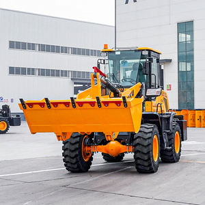 LUYU Compact Mini Wheel Loader dengan Kemampuan Kemudi Presisi, Loader Depan Kecil Serbaguna yang Dilengkapi Komponen Inti Mesin, Pompa, Bantalan, dan Gearbox - Product Image 1