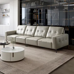 112003A quanu удобные секционные кожаные диваны из воловьей кожи роскошный набор современная мебель для гостиной