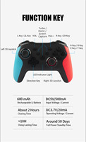 YLW, controlador de juego de interruptor de Joystick inalámbrico portátil de alta calidad para Joystick de interruptor multifunción