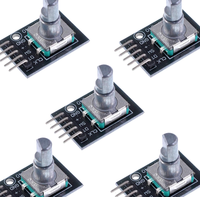 Potentiomètre Module de sortie d'impulsion numérique blocs de construction électroniques KY-040 de Module d'encodeur rotatif à 360 degrés