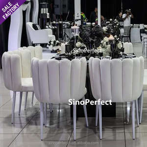 ราคาขายส่ง เก้าอี้แต่งงานสำหรับผู้ใหญ่ แบบไม่มีที่วางแขน สแตนเลส หรูหรา สำหรับเจ้าบ่าวและเจ้าสาว เหมาะสำหรับห้องนั่งเล่น - Product Image 1