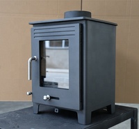 Poêle en acier 4kW, mini poêle à bois, poêle à bois