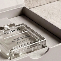 Boîte à parfum rigide de luxe sur mesure, style livre blanc magnétique, pour une seule bouteille, présentation pour emballage de parfum personnalisé