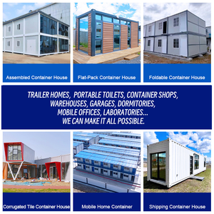 Maison préfabriquée en conteneur à prix abordable, moderne, résistante aux ouragans, à montage rapide, préfabriquée, portable, entrepôt - Product Image 6