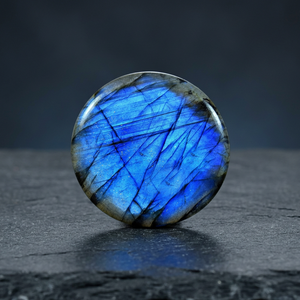 7mm Rond Brillant Naturel Labradorite Prix de Gros Haute Qualité Pierres Précieuses En Vrac NATUREL SPECTROLITE ou NOIR ARC-EN-CIEL - Product Image 3