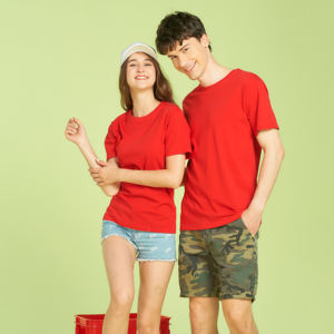 Personalizable 100% algodón Camisetas cuello redondo 180 GSM bajo MOQ alta calidad sólido personalizado marca de talla grande en blanco liso camisetas de los hombres - Product Image 5